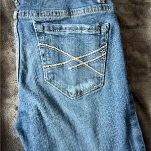 Aeropostale Women's 00 and 0 Blue Bootcut Jeans Bundle of 2